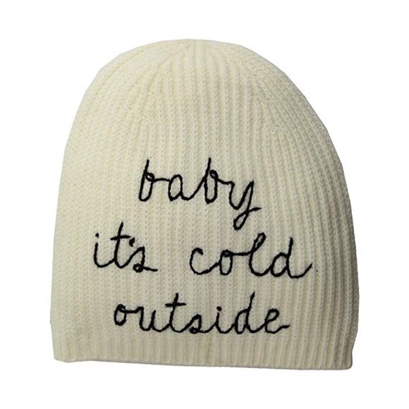 kate spade Accessories - Kate Spade Baby It's Cold Outside Beanie.New!